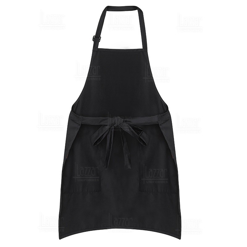 LAZZAR Unisex Long Apron For Waiter / Durable Comfort for Hospitality / High-Quality Fabric